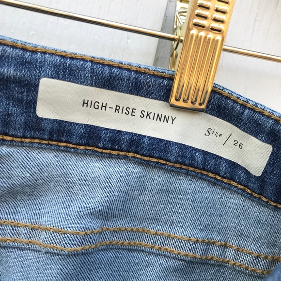Anthropologie Pilcro High Rise Skinny Jeans - Picture 10 of 11